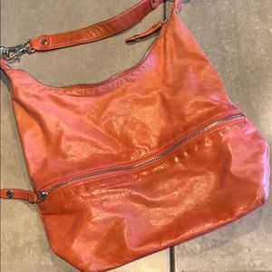Hobo Pink Leather Handbag